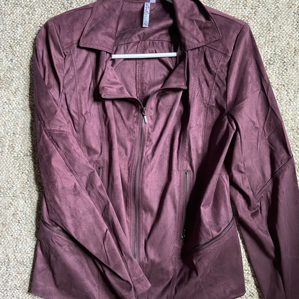 Lulu B women's Jacket size S New with tags plum purple color
